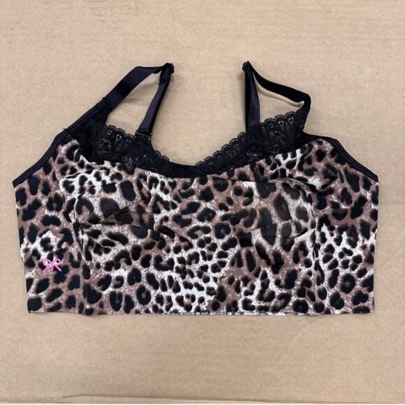 Ruby Ribbon Other - New Ruby Ribbon Leopard Heritage Lace Demiette Bra